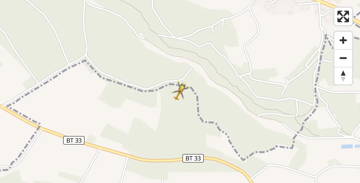 Flugroute Rettungshubschrauber Pegnitz - Pegnitz, 13 Oktober 2026, 11:47