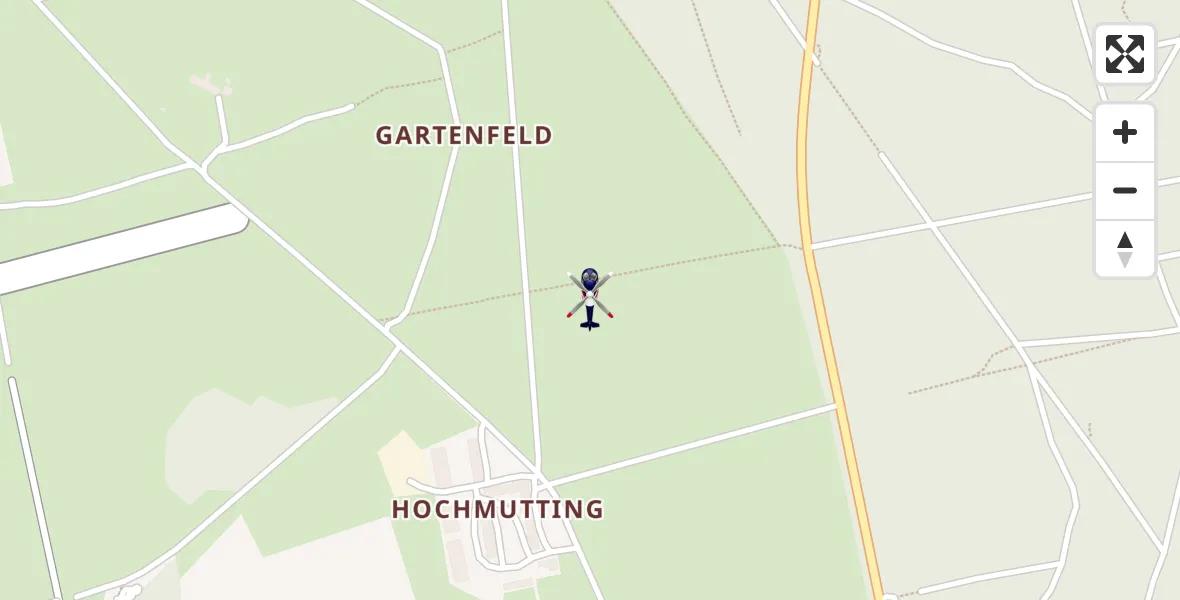 Flugroute Polizeihubschrauber Oberschleißheim - Oberschleißheim, 13 Oktober 2026, 13:38