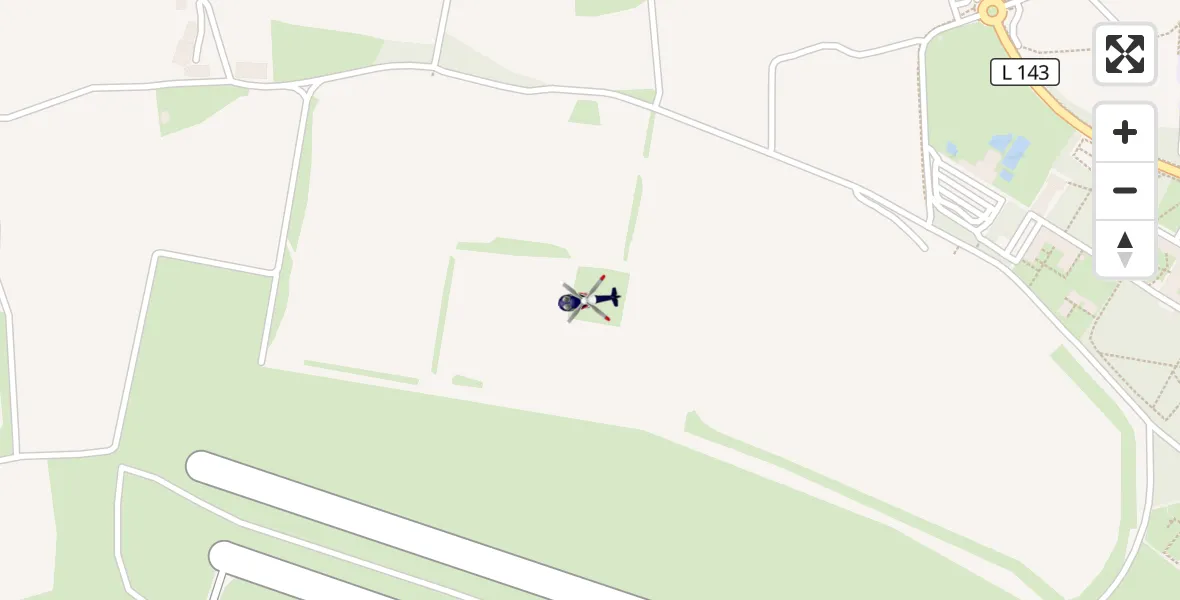 Flugroute Polizeihubschrauber Sankt Augustin - Sankt Augustin, 14 Oktober 2026, 15:55