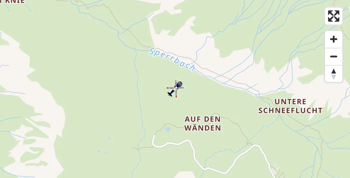 Flugroute Polizeihubschrauber Oberstdorf - Oberstdorf, 15 Oktober 2026, 08:15