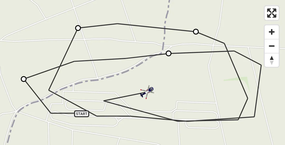 Flugroute Polizeihubschrauber Heideck - Heideck, 15 Oktober 2026, 09:21