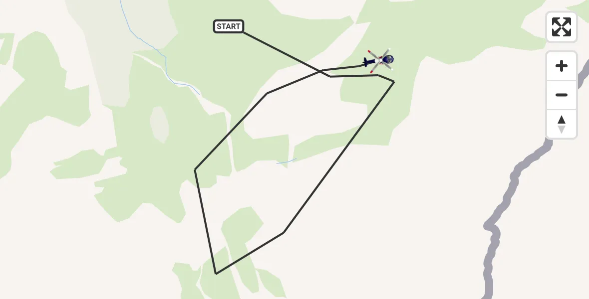 Flugroute Polizeihubschrauber Garmisch-Partenkirchen - Garmisch-Partenkirchen, 15 Oktober 2026, 10:08
