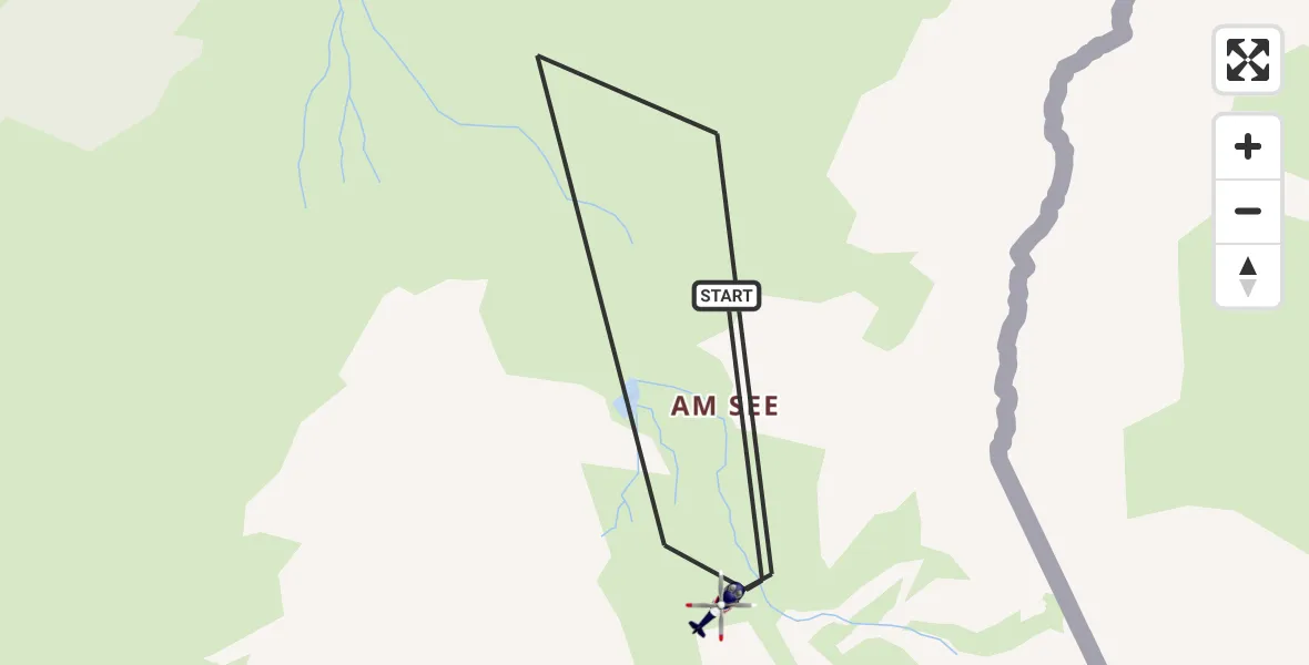 Flugroute Polizeihubschrauber Bad Hindelang - Bad Hindelang, 15 Oktober 2026, 10:11