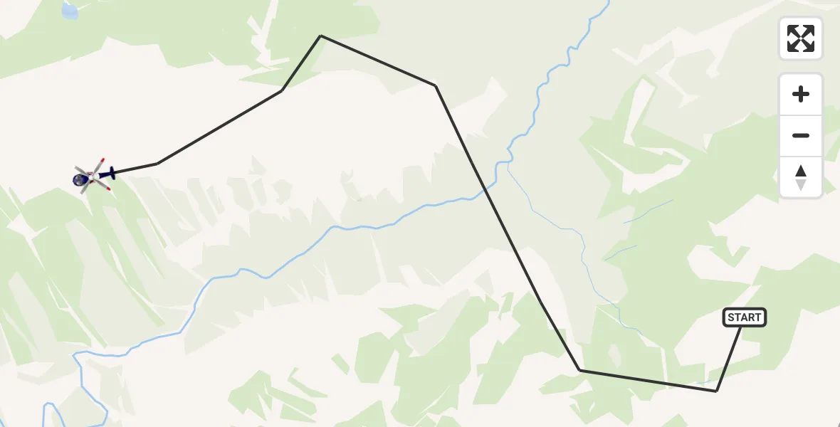 Flugroute Polizeihubschrauber Garmisch-Partenkirchen - Garmisch-Partenkirchen, 15 Oktober 2026, 10:10