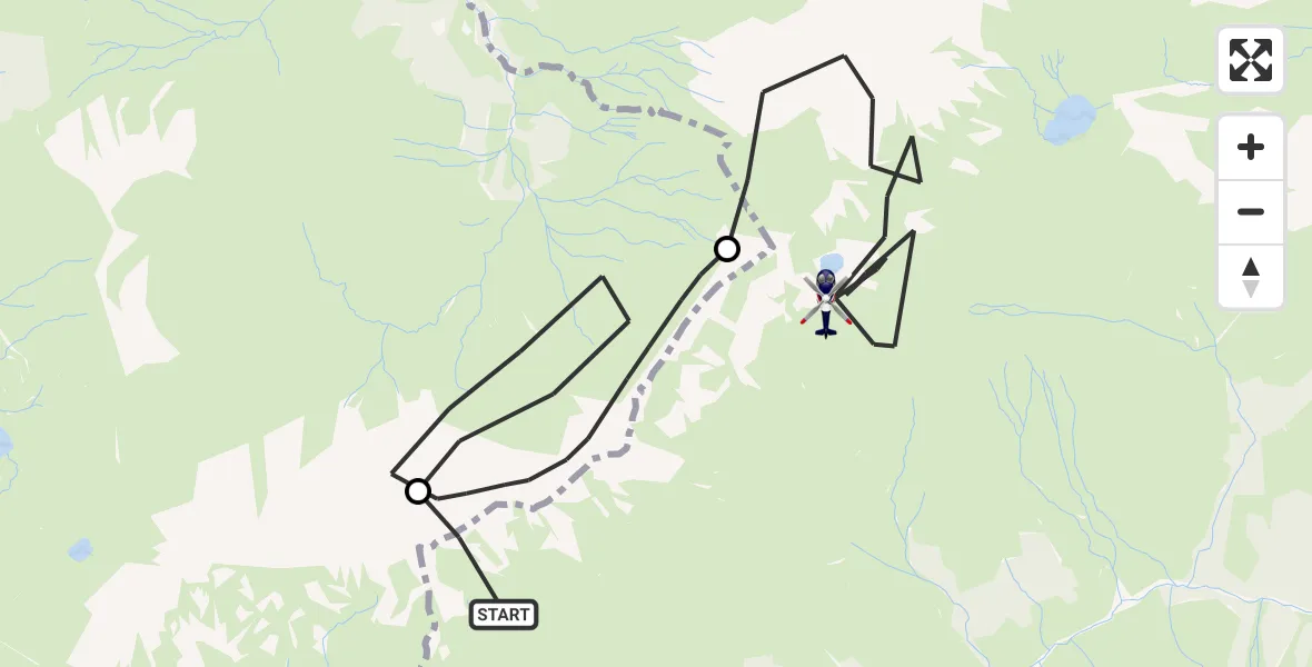 Flugroute Polizeihubschrauber Bad Hindelang - Bad Hindelang, 15 Oktober 2026, 10:26