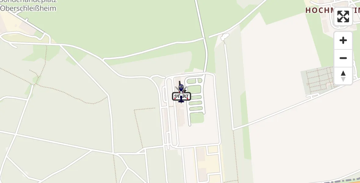 Flugroute Polizeihubschrauber Oberschleißheim - Oberschleißheim, 15 Oktober 2026, 10:48