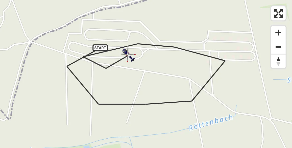 Flugroute Polizeihubschrauber Heideck - Heideck, 15 Oktober 2026, 12:03