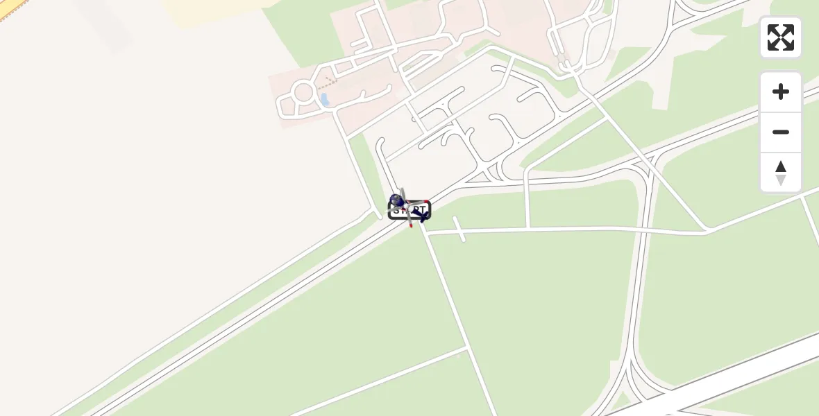 Flugroute Polizeihubschrauber Schönefeld - Schönefeld, 16 Oktober 2026, 12:19