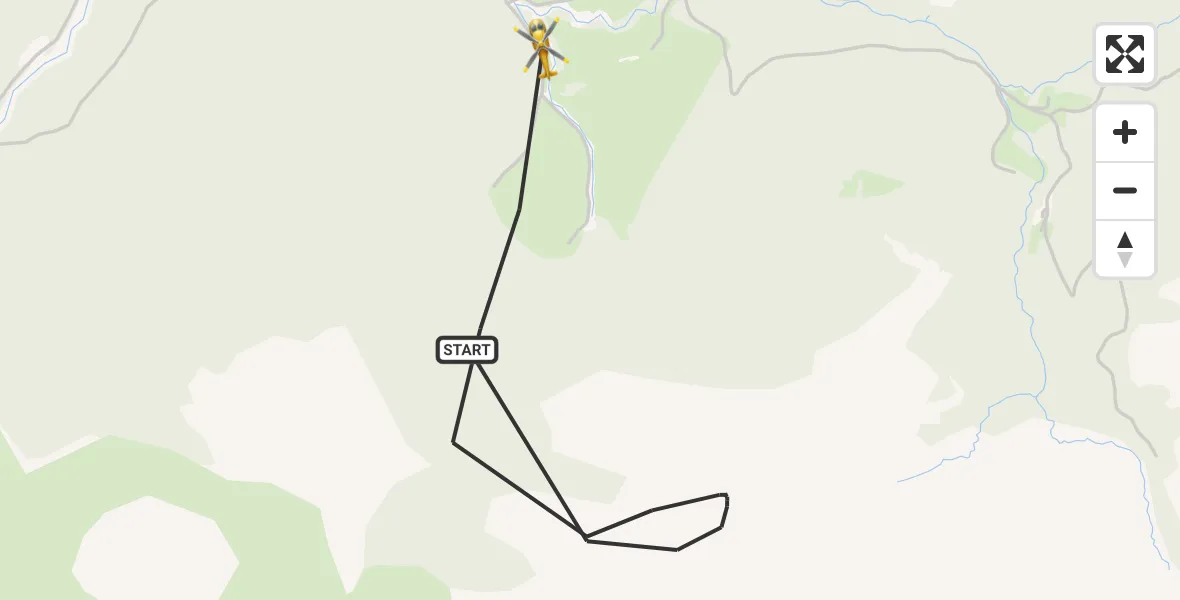 Flugroute Rettungshubschrauber Halblech - Halblech, 16 Oktober 2026, 12:28