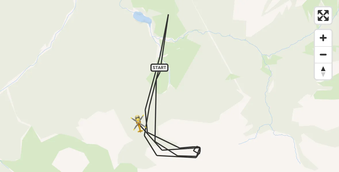 Flugroute Rettungshubschrauber Halblech - Halblech, 16 Oktober 2026, 12:52