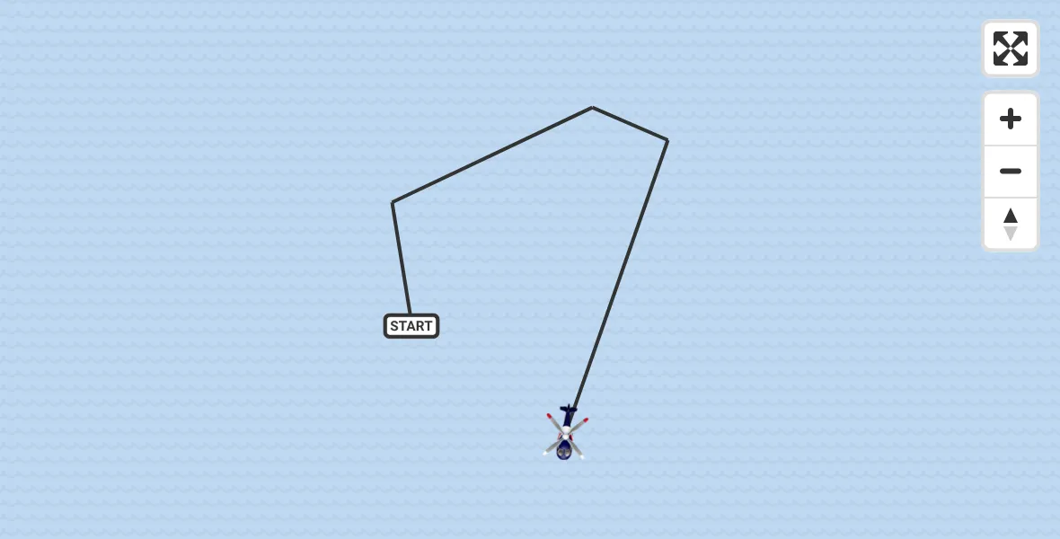 Flugroute Polizeihubschrauber North Sea - North Sea, 20 Oktober 2026, 08:43