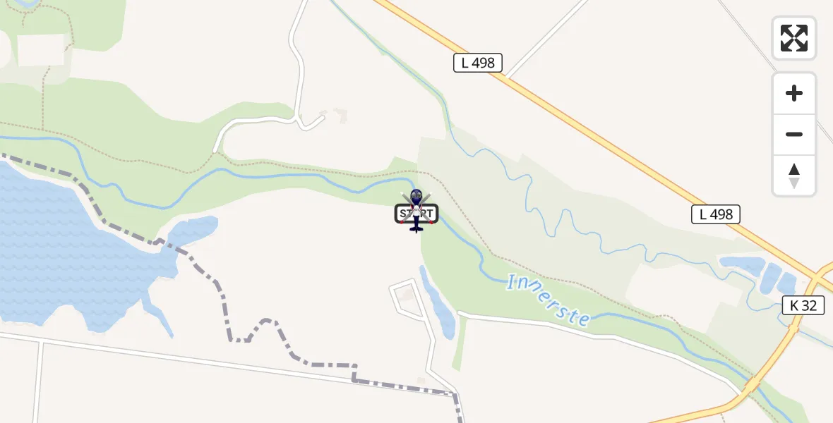 Flugroute Polizeihubschrauber Salzgitter - Salzgitter, 20 Oktober 2026, 09:54