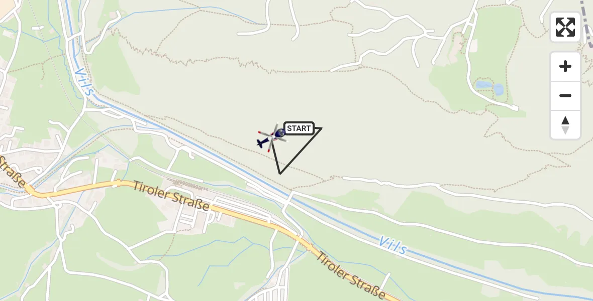 Flugroute Polizeihubschrauber Pfronten - Pfronten, 20 Oktober 2026, 11:28
