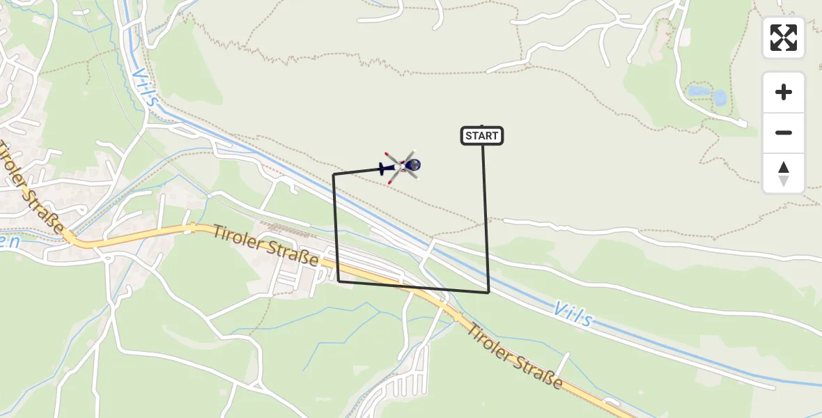 Flugroute Polizeihubschrauber Pfronten - Pfronten, 20 Oktober 2026, 11:41