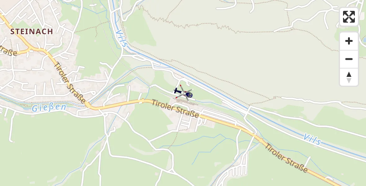 Flugroute Polizeihubschrauber Pfronten - Pfronten, 20 Oktober 2026, 11:48