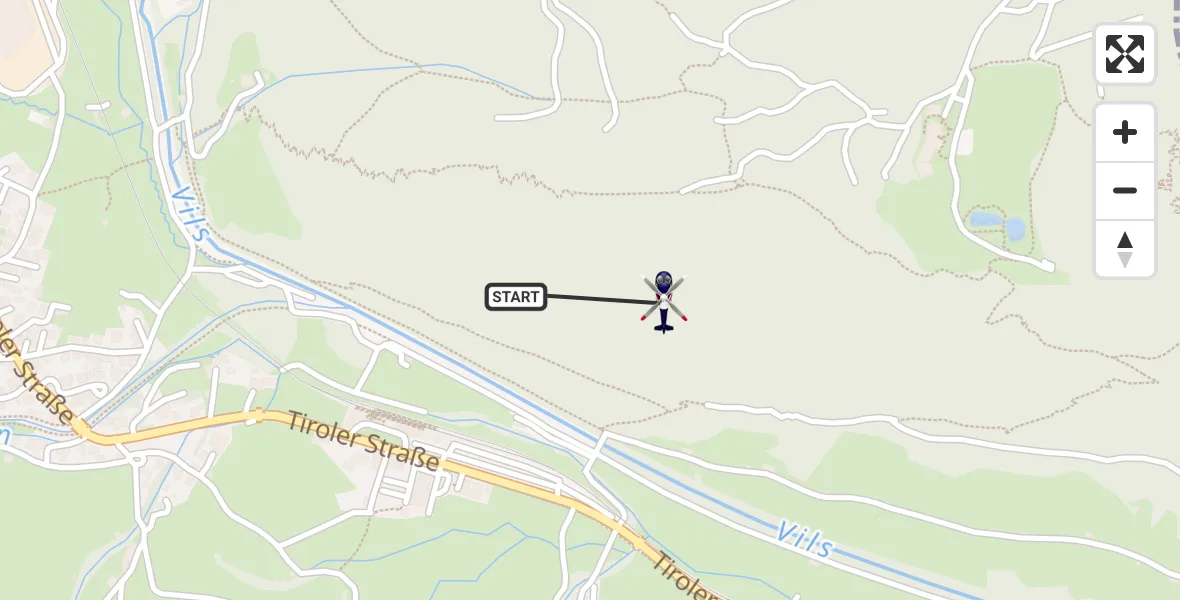 Flugroute Polizeihubschrauber Pfronten - Pfronten, 20 Oktober 2026, 12:12