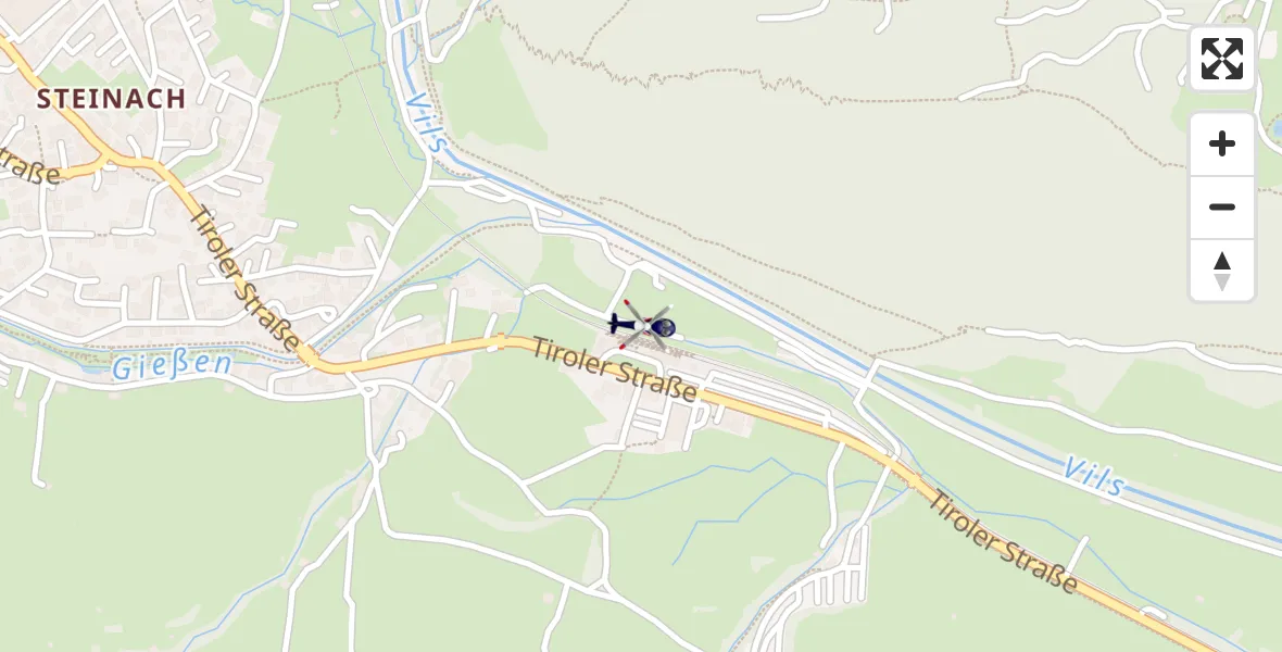 Flugroute Polizeihubschrauber Pfronten - Pfronten, 20 Oktober 2026, 14:14