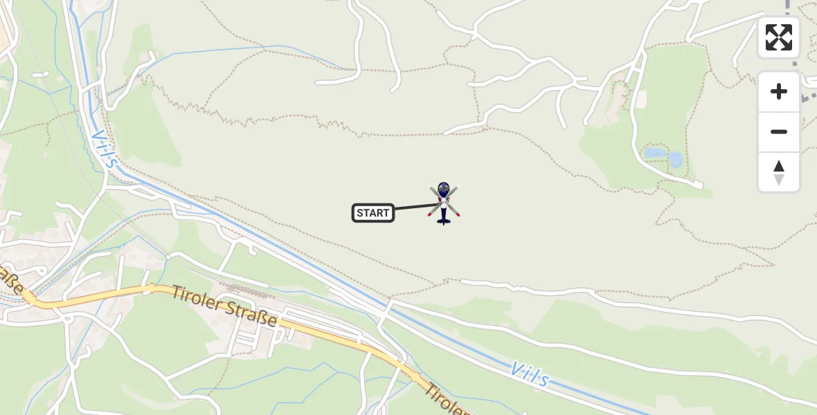 Flugroute Polizeihubschrauber Pfronten - Pfronten, 21 Oktober 2026, 08:47
