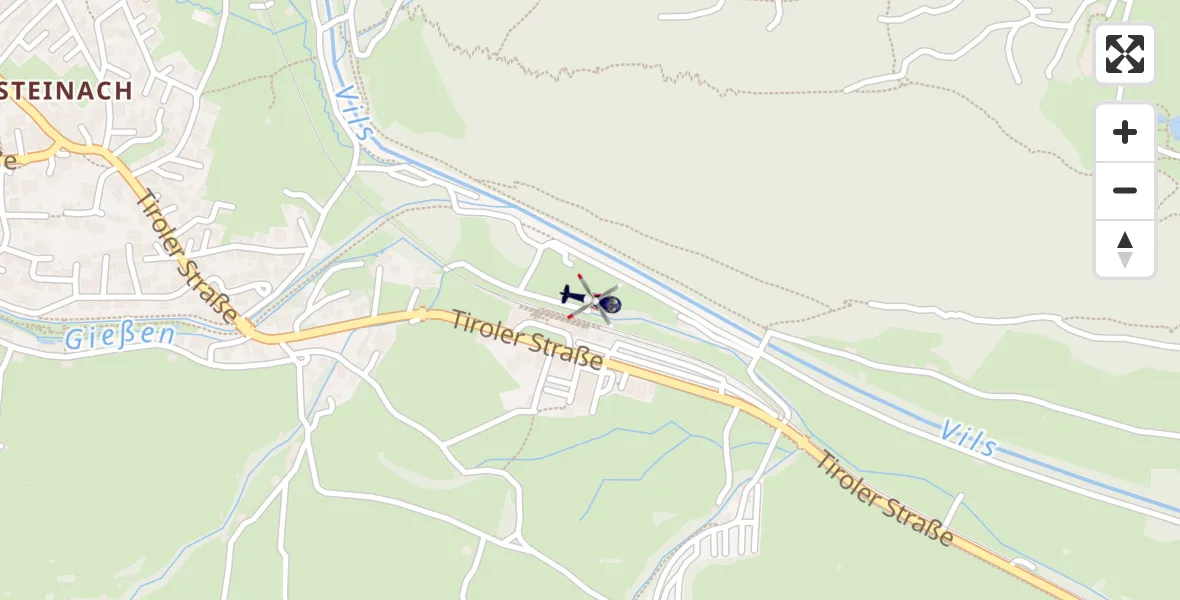 Flugroute Polizeihubschrauber Pfronten - Pfronten, 21 Oktober 2026, 09:23