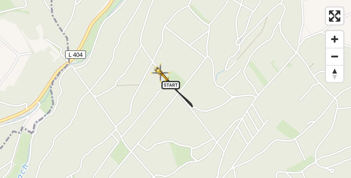 Flugroute Rettungshubschrauber Wendelsheim - Wendelsheim, 21 Oktober 2026, 10:02