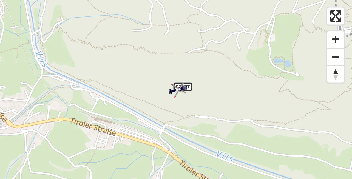 Flugroute Polizeihubschrauber Pfronten - Pfronten, 21 Oktober 2026, 11:25