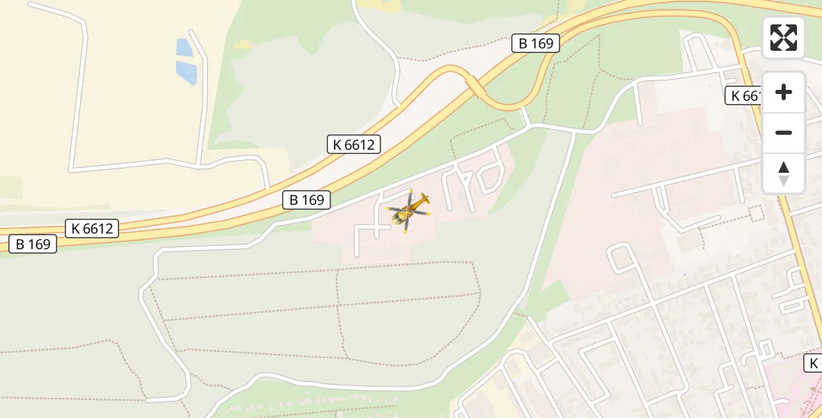 Flugroute Ambulanzhubschrauber ADAC Luftrettungsstation Senftenberg Hubschrauberlandeplatz - ADAC Luftrettungsstation Senftenberg Hubschrauberlandeplatz, 23 Oktober 2026, 17:17