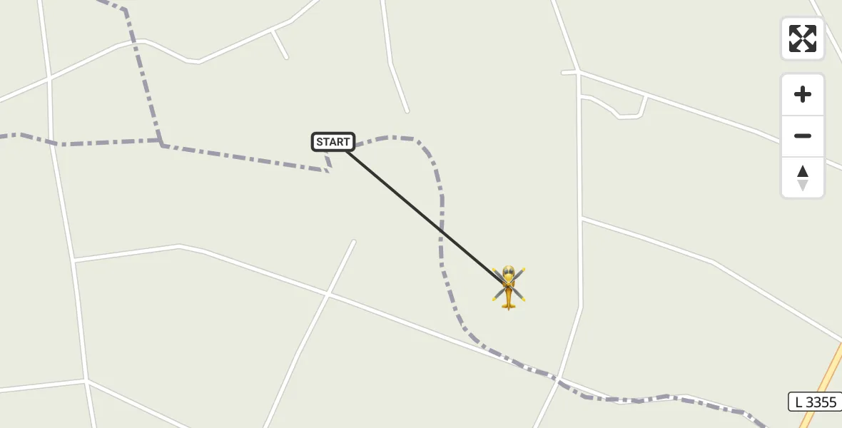 Flugroute Ambulanzhubschrauber Reiskirchen - Reiskirchen, 23 Oktober 2026, 18:32