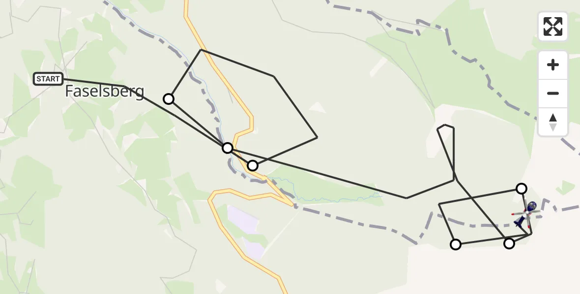 Flugroute Polizeihubschrauber Schönau a.Königssee - Berchtesgaden, 24 Oktober 2026, 13:40