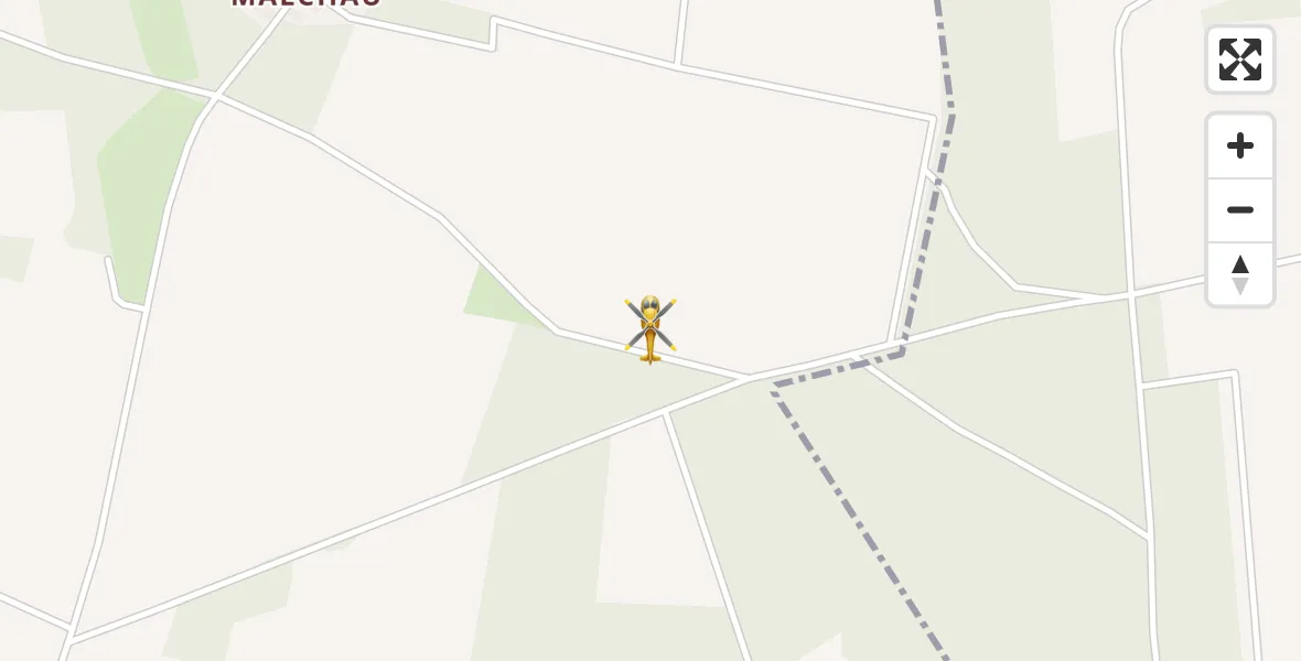 Flugroute Rettungshubschrauber Suhlendorf - Suhlendorf, 25 Oktober 2026, 09:45