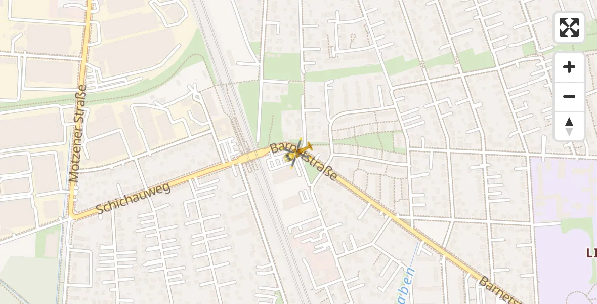 Flugroute Rettungshubschrauber Berlin - Berlin, 25 Oktober 2026, 15:46