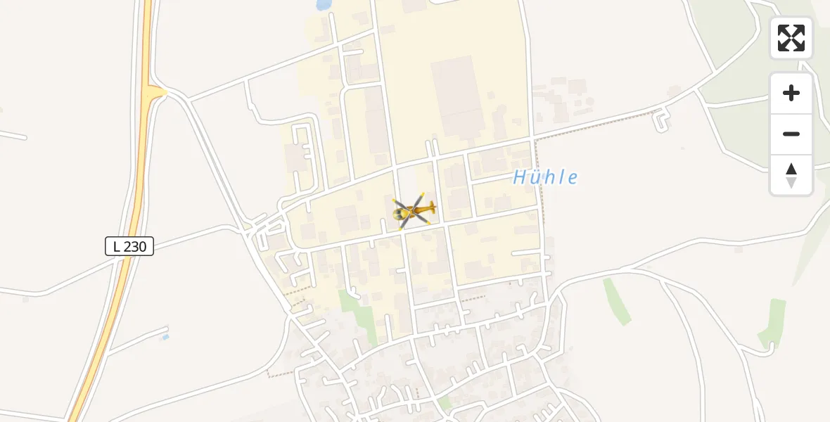 Flugroute Rettungshubschrauber Heroldstatt - Heroldstatt, 26 Oktober 2026, 11:32