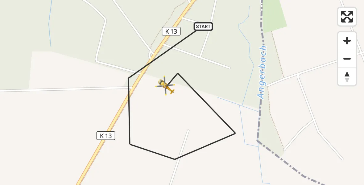 Flugroute Rettungshubschrauber Wendeburg - Wendeburg, 26 Oktober 2026, 15:41
