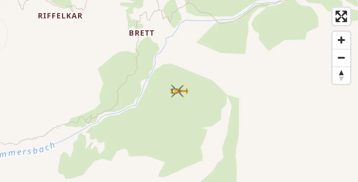 Flugroute Rettungshubschrauber Grainau - Grainau, 27 Oktober 2026, 08:23