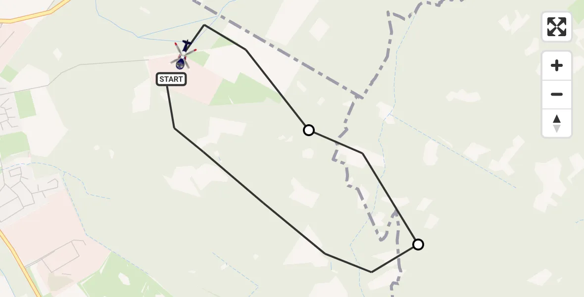 Flugroute Polizeihubschrauber Swisttal - Swisttal, 27 Oktober 2026, 09:47
