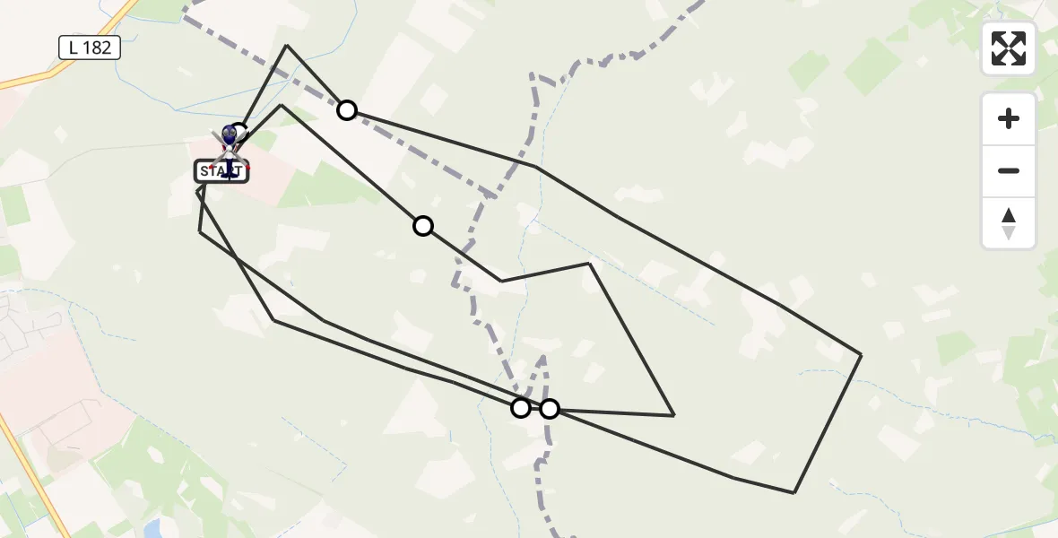 Flugroute Polizeihubschrauber Swisttal - Swisttal, 27 Oktober 2026, 09:58