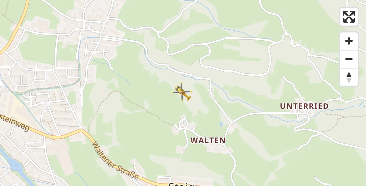 Flugroute Rettungshubschrauber Sonthofen - Sonthofen, 27 Oktober 2026, 10:32