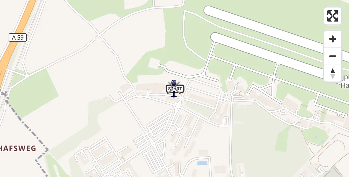 Flugroute Polizeihubschrauber Sankt Augustin - Sankt Augustin, 27 Oktober 2026, 10:45