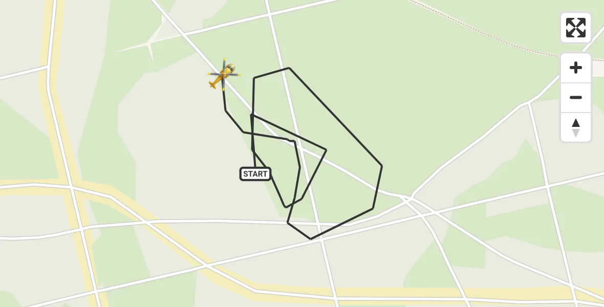 Flugroute Rettungshubschrauber Boxberg/O.L. - Boxberg/O.L., 28 Oktober 2026, 09:42