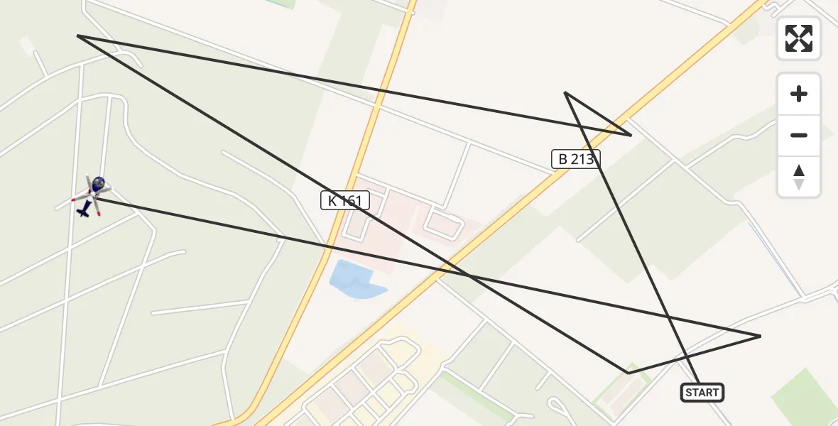 Flugroute Polizeihubschrauber Löningen - Löningen, 28 Oktober 2026, 17:57