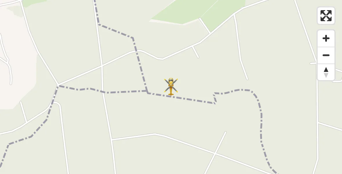 Flugroute Ambulanzhubschrauber Reiskirchen - Reiskirchen, 28 Oktober 2026, 18:50