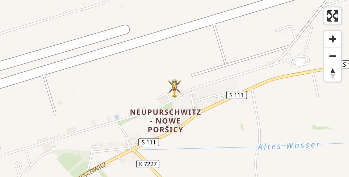 Flugroute Rettungshubschrauber Bautzen Flugplatz - Bautzen Flugplatz, 28 Oktober 2026, 19:40