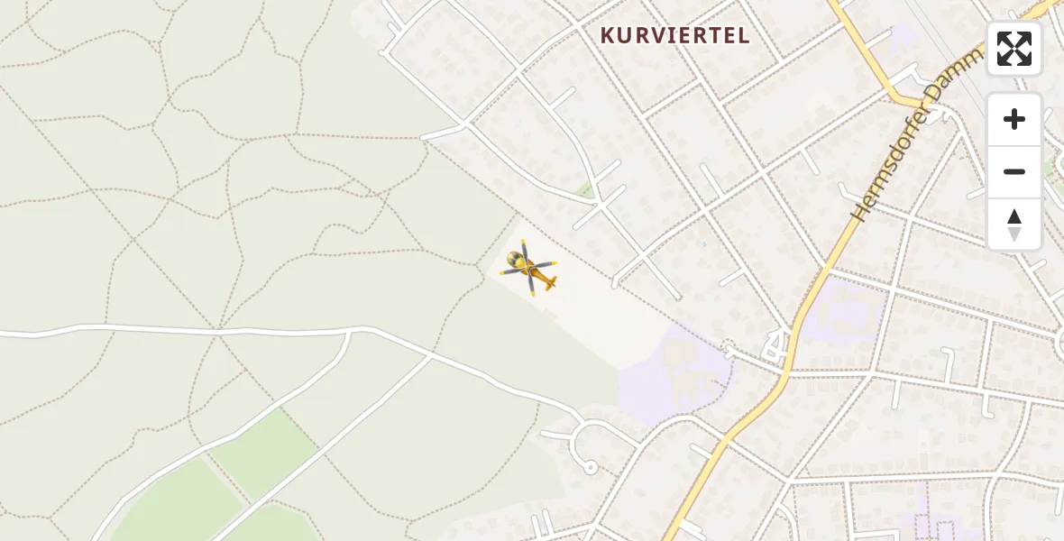 Flugroute Rettungshubschrauber Berlin - Berlin, 31 Oktober 2026, 10:00