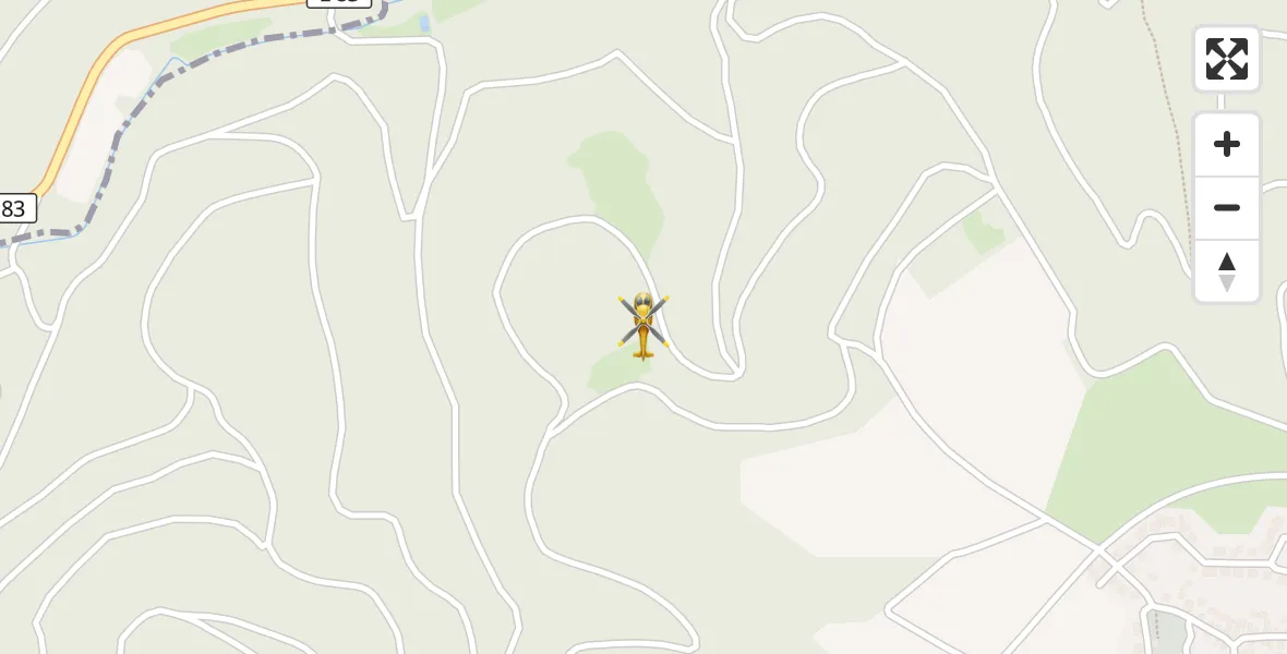 Flugroute Ambulanzhubschrauber Kirchwald - Kirchwald, 31 Oktober 2026, 14:01
